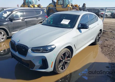 2023 BMW X4 M40I z USA, uszkodzony, nr VIN 5UX43DT03P9R28238
